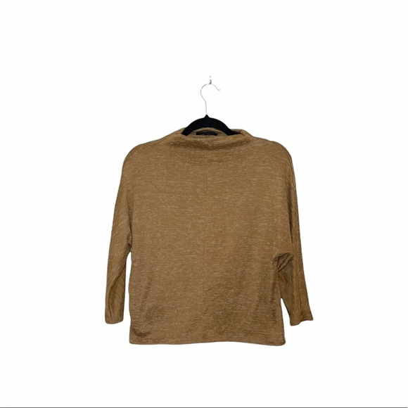 Banana Republic Factory Mustard Yellow Mock Neck Knit Sweater XXsmall Women’s - Picture 10 of 10